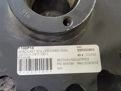Roller Chain Sprocket 100P18