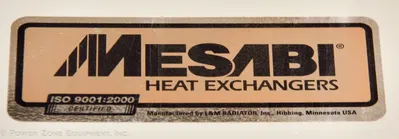 USED MESABI HEAT EXCHANGER