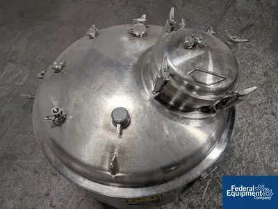 USED Precision 1,000 Liter Precision Stainless Reactor, 316L S/S, 50/125#