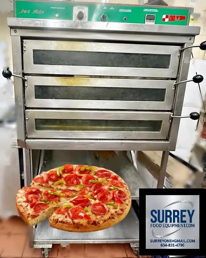 Commercial Electric Pizza Deck Oven – Doyon Jet Air (3 Deck)