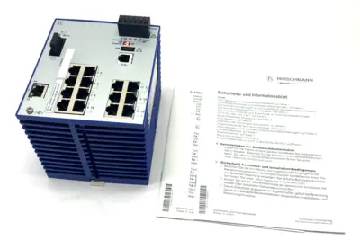 USED HIRSCHMANN MANAGED ETHERNET RAIL SWITCH