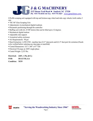 USED 2022 SCM OLIMPIC K230 EVO
