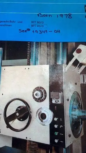 Used 1978 UNION BFT 90/3 Horizontal Table Type Boring Mills Tennessee US | OPINCAR MACHINERY #300859