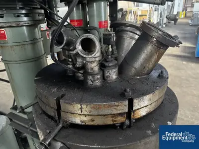 USED 1990 Myers 7.5 HP Myers Dual Shaft Vacuum Mixer, Model OOV550A-5-7.5, S/S