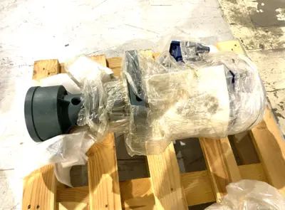 USED SUPER PUMP ELECTRIC POWERED PUMP, AEVF 3-PHASE INDUCTION MOTOR