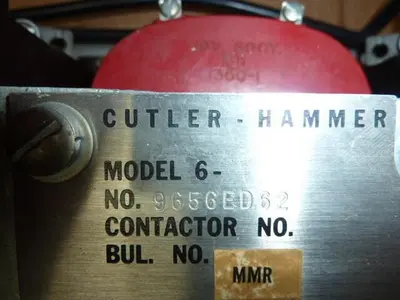 USED CUTLER HAMMER 9656ED62