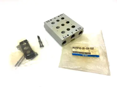 NVV5FS2-20-031-03T | SMC  Pneumatic Manifold 3-Port 3-Station - New Other
