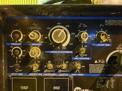 USED MILLER SYNCROWAVE 250