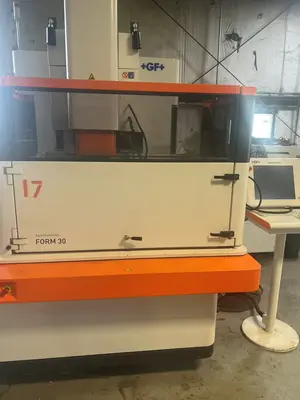 Used 2015 AGIECHARMILLES FORM 30 EDM Sinkers Ohio US | Toolquip, Inc. #1271723
