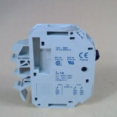 Telemecanique GB2-CB06 1 Pole Circuit Breaker 1A 4D
