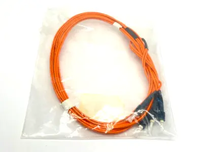 173135 | Anixter  Fiber Optic Cable 62.5/125 ST ST DPX 4m - New
