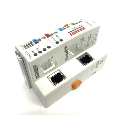 Used Beckhoff EtherCAT Bus Coupler For Standard Bus Terminals PLC Processors Michigan US | Maverick Industrial Sales #1389837