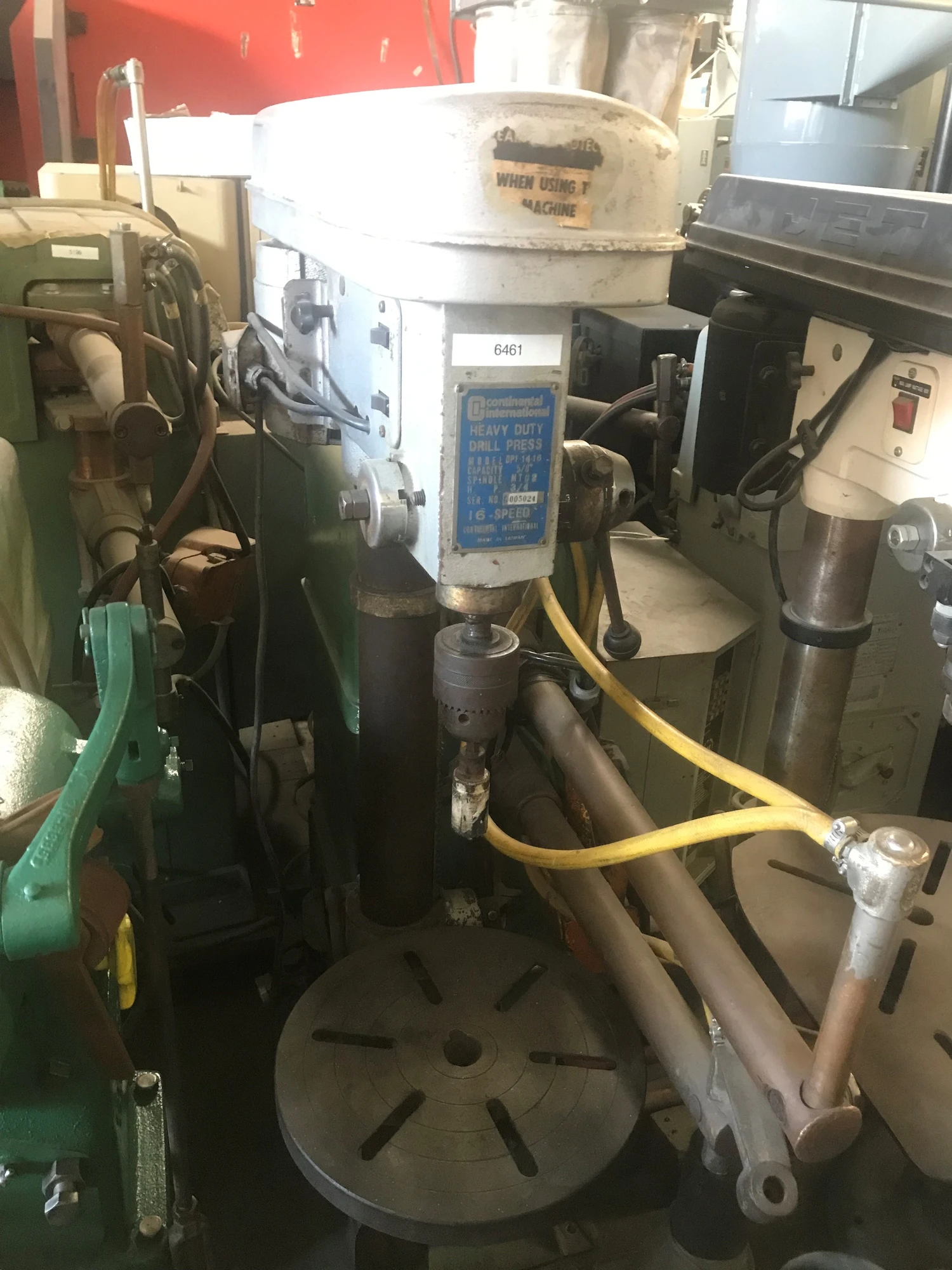 Used CONTINENTAL DPF-14-16 Heavy Duty & Sensitive Single Spindle Drills California US | Wheeler Machinery Sales #8540