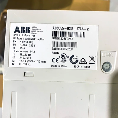 NEW ABB ACS355-03U-04A7-2