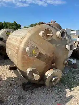 1200 gal m&m welding 304lss stainless steel pressure vessel