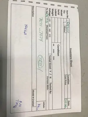 USED NUMATICS SH07506LB16DS4