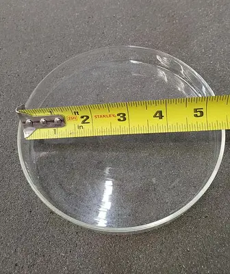 PYREX PETRI DISH BOTTOM ONLY