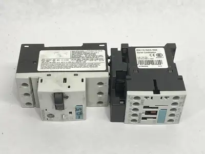 Used Siemens Contactor Starter Combination 1.4-2A 400VAC 24VDC Starters Michigan US | Maverick Industrial Sales #1401896