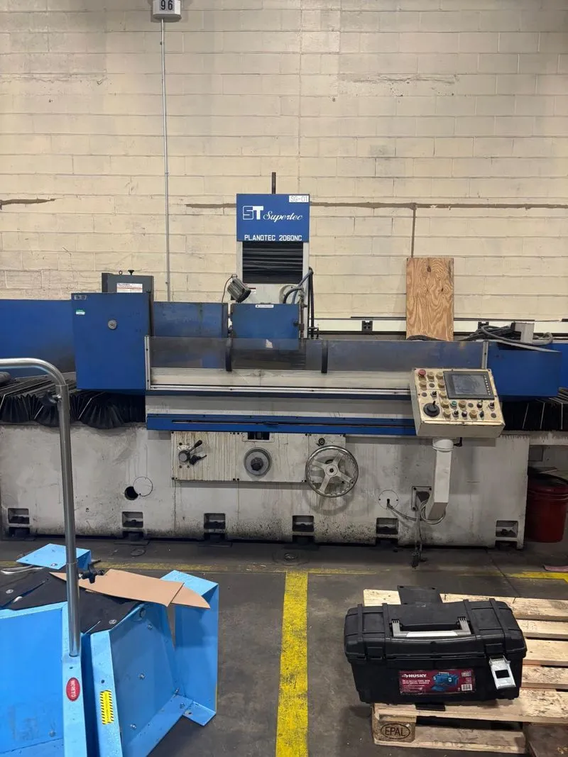 Used SUPERTEC PLANOTEC-2060NC Reciprocating Surface Grinders Ohio US | Yoder Brothers machinery #1398998