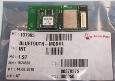 QTY. 1. ANTON PAAR BLUETOOTH-MODULE, MT: 107995, C...