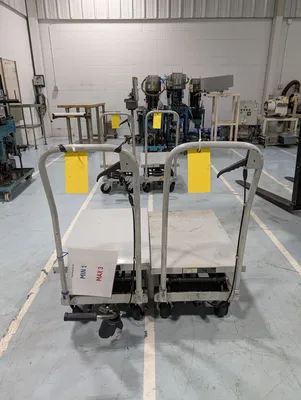 (2) Platform Carts 500lb cap.