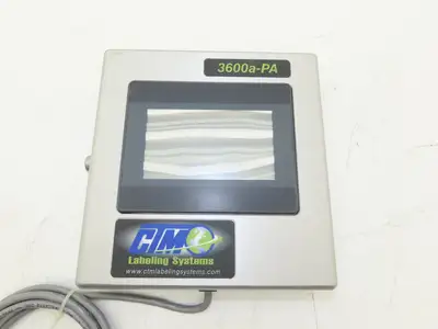 CTM Labeling Systems 3600a-PA Operator Interface Touch Panel w/ 25-Pin Connector