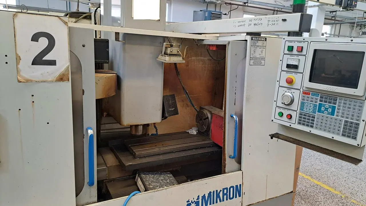 USED 1997 HAAS MIKRON VCE 750