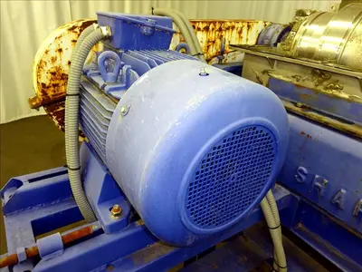 (2) Sharples P3400 Super-D-Canter centrifuges, 316SS.