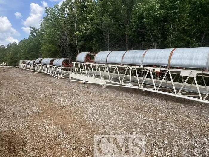 Used UNKNOWN 5' CHIP CONVEYORS 400' Sawmill Material Handling North Carolina US | CAROLINA MACHINERY SALES #422146