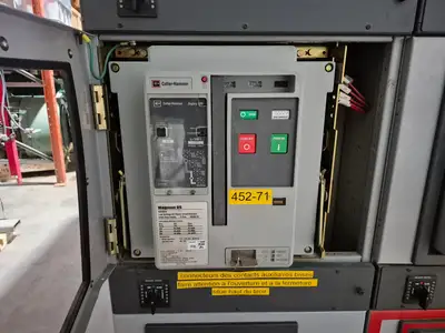Magnum DS 600V 3200A 65kA Switchgear Lineup w/ MDS616 & MDS632 Breakers