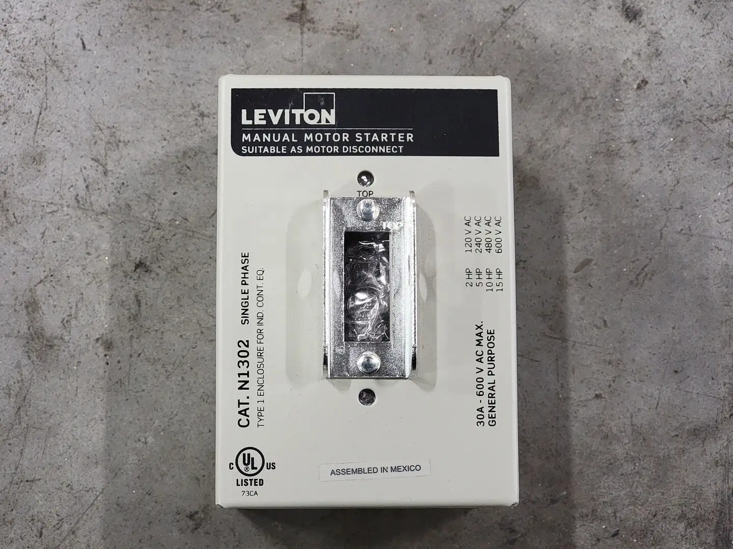 NEW LEVITON N1302