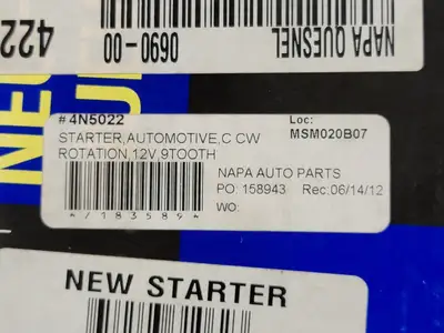 NEW NAPA 4N-5022