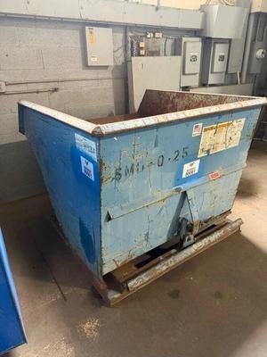 ROURA 1.5 Cu Yards Self Dumping Scrap Hopper Individual Machines | Midwest Machinery, LLC (1)