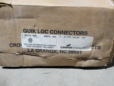 New | in-Stock COOPER CROUSE-HINDS X8345-5G Cable & Wire British Columbia CA | Lenmark #1440023