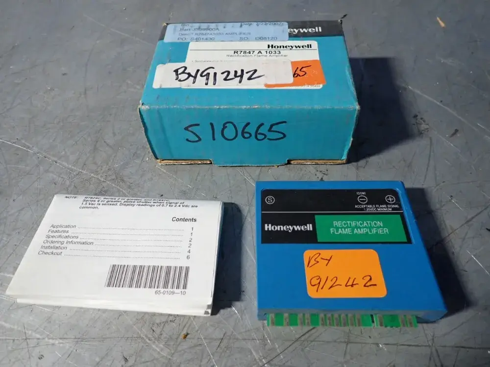Used HONEYWELL R7847A1033 Amplifiers | HGR 24 #741312