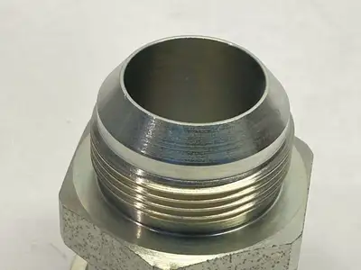 20F4OMXS | Parker  Triple-Lok 37 Degree Flare JIC Fitting 1-1/4" x 1-1/4-11" - New Other