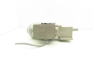 Lenze G50AH045MVBR2C Inline Gearmotor w/Brake 230/460V 3PH 14.8:1 Reducer 113rpm