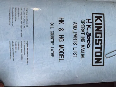 Used 1990 KINGSTON HK-3000 Oil Field & Hollow Spindle Lathes Texas US | Harris Machine Tools, Inc. #1341408