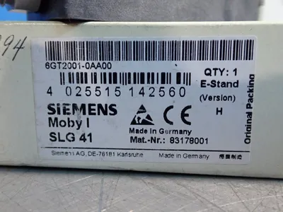 New | in-Stock SIEMENS 6GT20010AA00 Sensors Ohio US | HGR 24 #1165268