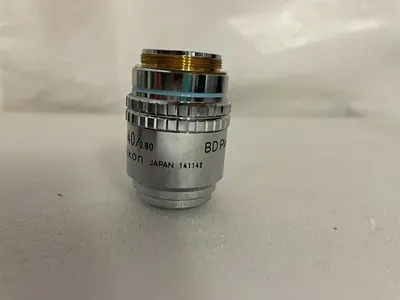 NIKON BD PLAN 40/.80 210/0 141142 OBJECTIVE