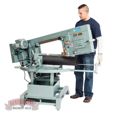 New | in-Stock ELLIS 2000 Horizontal Band Saws Michigan US | Vander Ziel Machinery Sales #480313