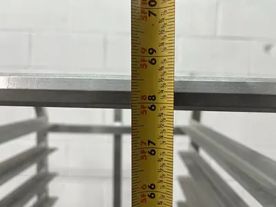 20-tiered Aluminum Bakery Sheet Rack
