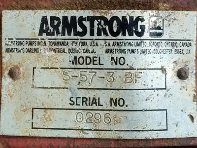 USED ARMSTRONG S-57-3 BF
