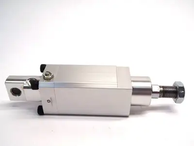 USED PARKER KURODA CYLINDER 1/2" SCREW 1"X3/4" BAR 1/4" HOLE