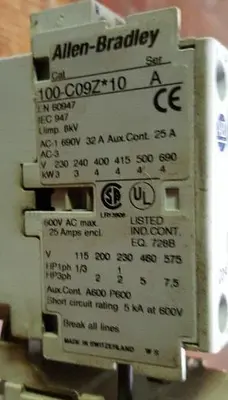 USED ALLEN-BRADLEY 100-C09Z*10