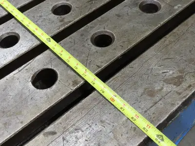 8" Steel Fabrication Welding Table Jig Layout 84x60" Wilton Vise T Slot Holdfast