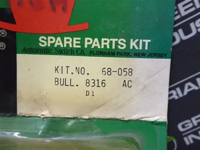 ASCO 68-058 Solenoid Valve Spare Parts Kit 8316 AC New