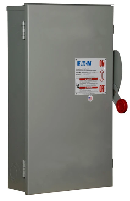 Eaton DH324FRK Single-Throw Safety Disconnect Switch, 200 A, NEMA 3R, 3P3W [New]