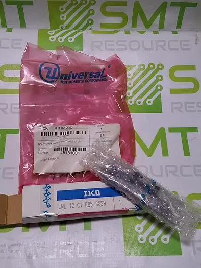 UNIVERSAL INSTRUMENTS IKO 45181001 SLIDE LINEAR LWL12C1R85BCSH - BRAND NEW IN BOX