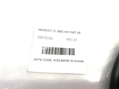USED COGNEX DATAMAN ETHERNET CONNECTION CABLE 300-20009